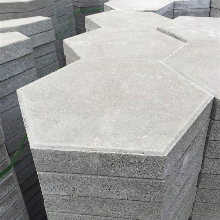 种草砖兴圣建材六角护坡砖 预制水泥挡土砖 空心六角砖 六边形