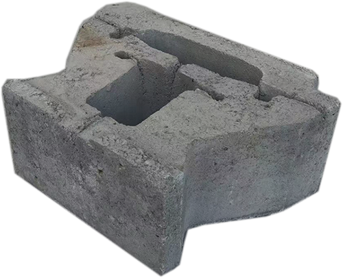 自嵌式挡土块